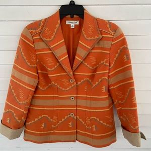 Coldwater Creek blazer with southwest design size P12